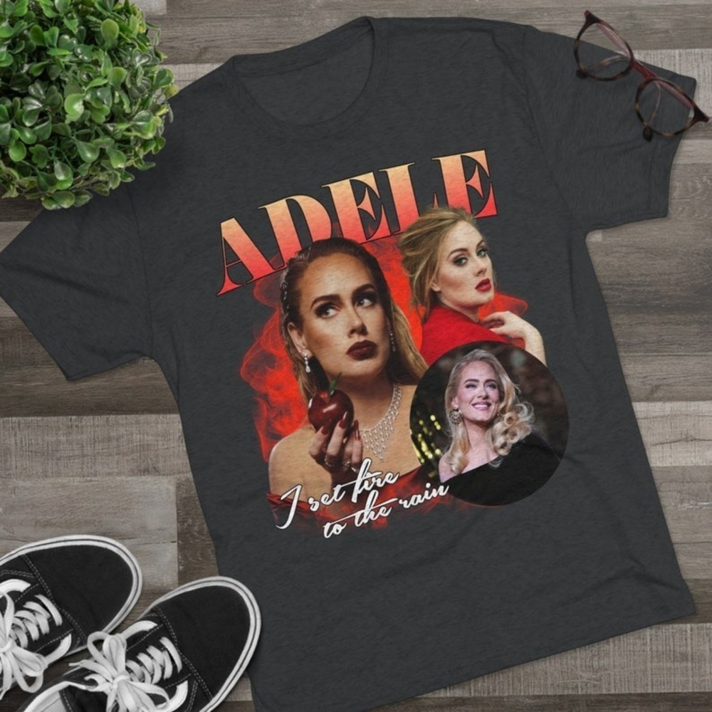 ADELE T-Shirt Gift For Fan Music, Adele Unisex T-Shirt, Vintage Style Tee Shirt